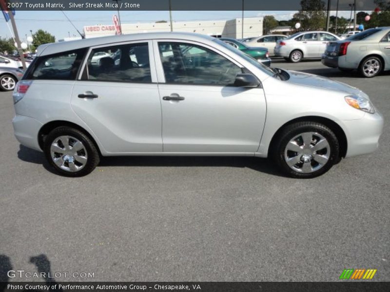 Silver Streak Mica / Stone 2007 Toyota Matrix