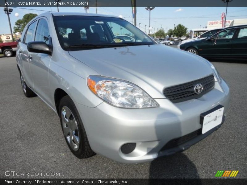 Silver Streak Mica / Stone 2007 Toyota Matrix
