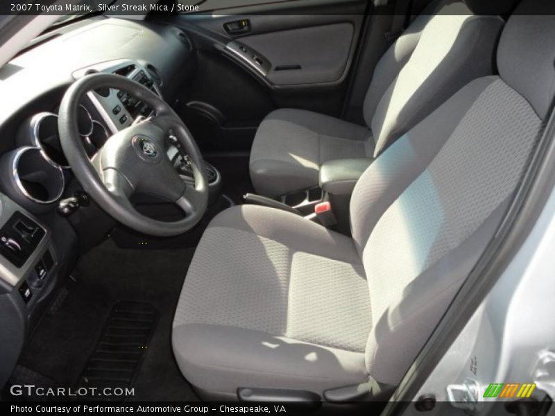 Silver Streak Mica / Stone 2007 Toyota Matrix