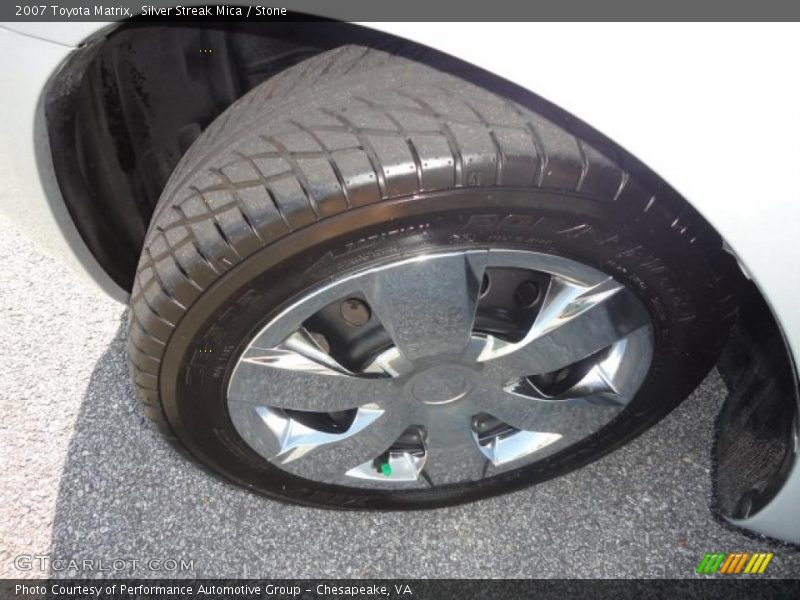 Silver Streak Mica / Stone 2007 Toyota Matrix