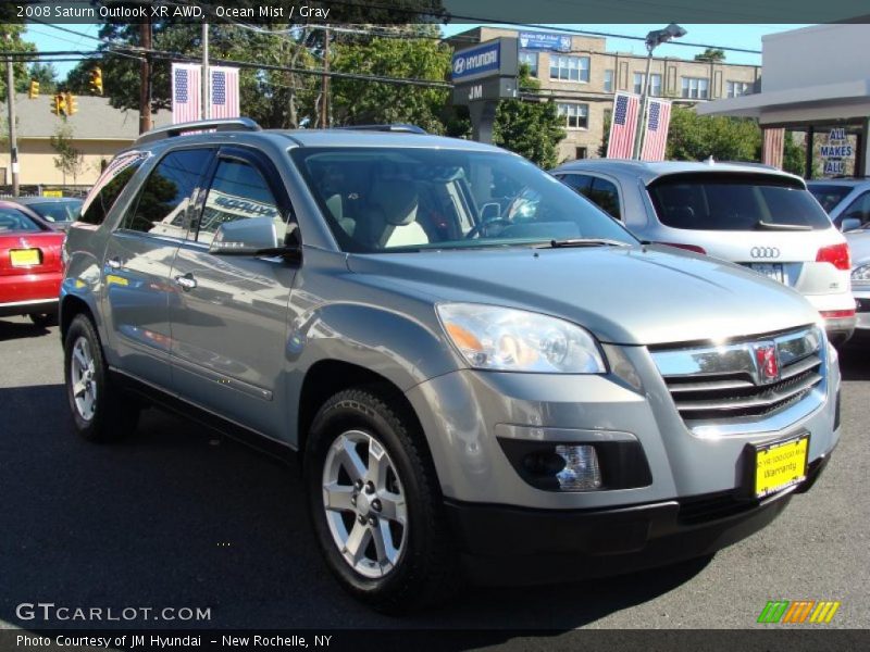 Ocean Mist / Gray 2008 Saturn Outlook XR AWD