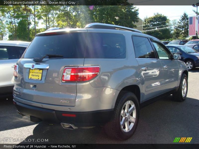 Ocean Mist / Gray 2008 Saturn Outlook XR AWD