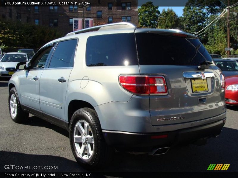 Ocean Mist / Gray 2008 Saturn Outlook XR AWD