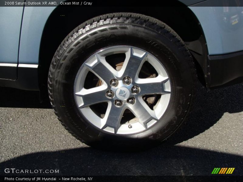 Ocean Mist / Gray 2008 Saturn Outlook XR AWD