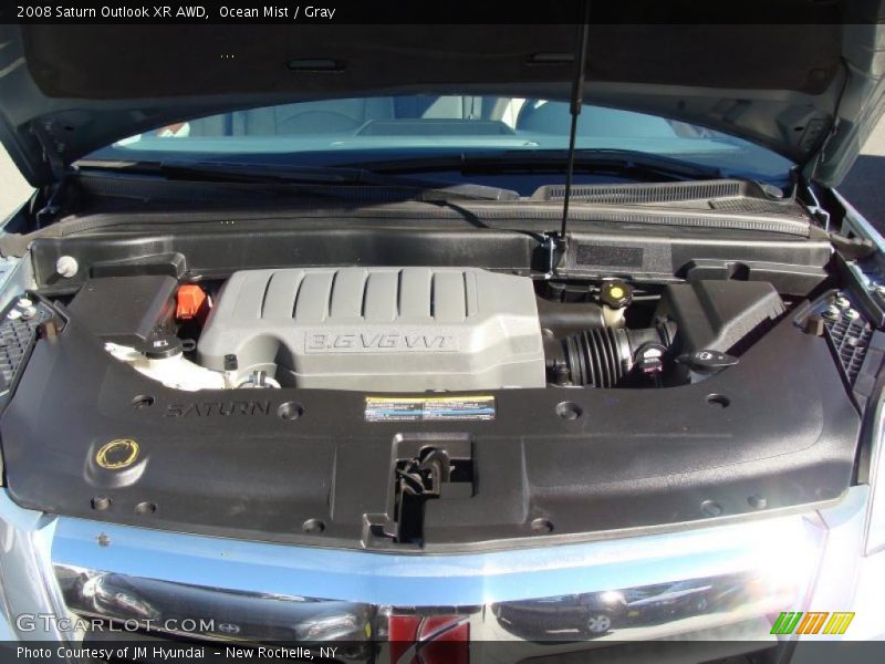 Ocean Mist / Gray 2008 Saturn Outlook XR AWD
