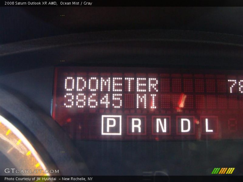 Ocean Mist / Gray 2008 Saturn Outlook XR AWD