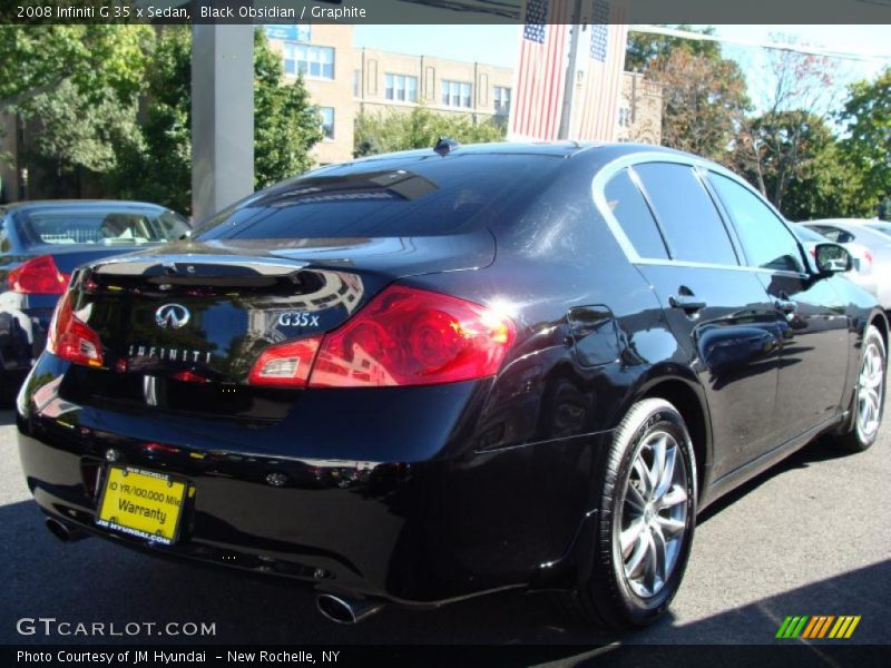 Black Obsidian / Graphite 2008 Infiniti G 35 x Sedan