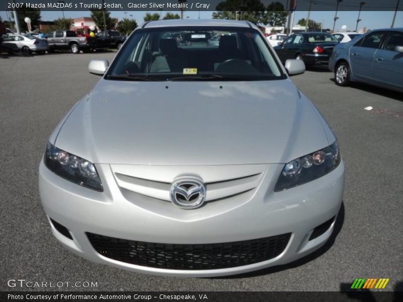 Glacier Silver Metallic / Gray 2007 Mazda MAZDA6 s Touring Sedan