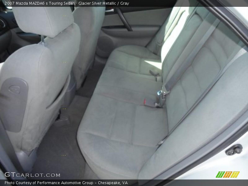 Glacier Silver Metallic / Gray 2007 Mazda MAZDA6 s Touring Sedan