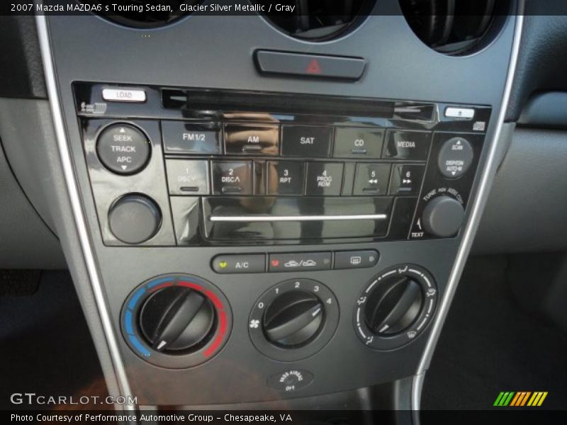 Glacier Silver Metallic / Gray 2007 Mazda MAZDA6 s Touring Sedan