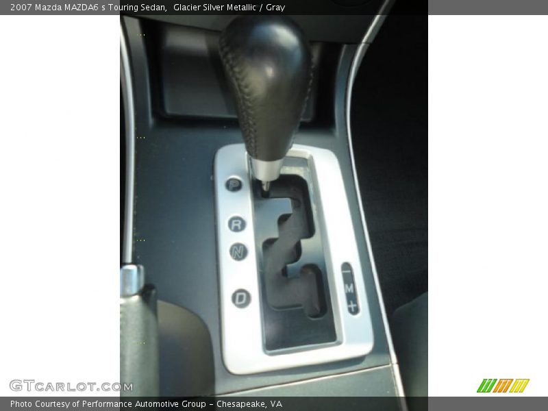 Glacier Silver Metallic / Gray 2007 Mazda MAZDA6 s Touring Sedan