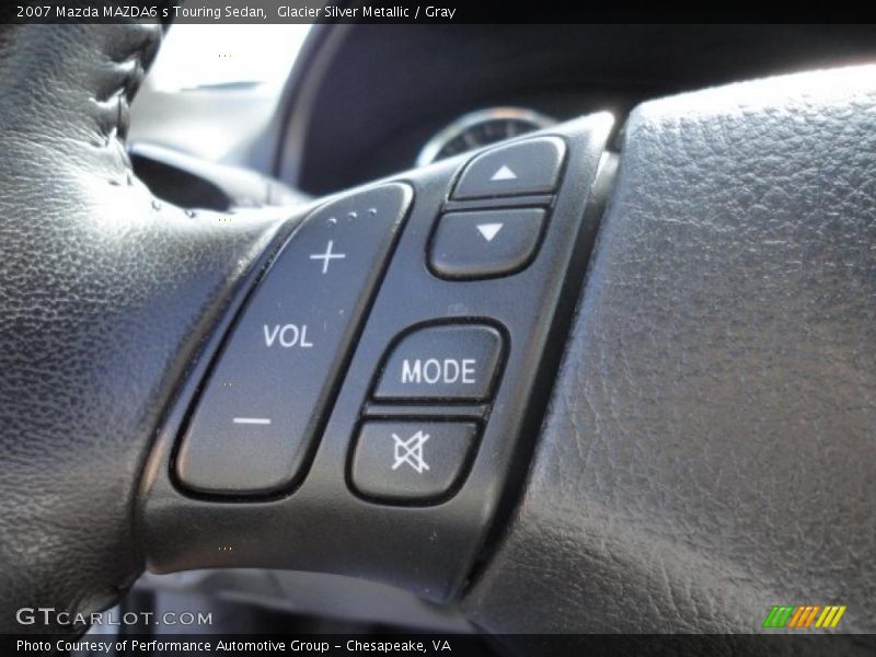 Glacier Silver Metallic / Gray 2007 Mazda MAZDA6 s Touring Sedan