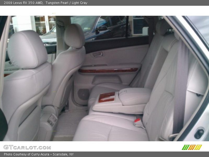 Tungsten Pearl / Light Gray 2009 Lexus RX 350 AWD