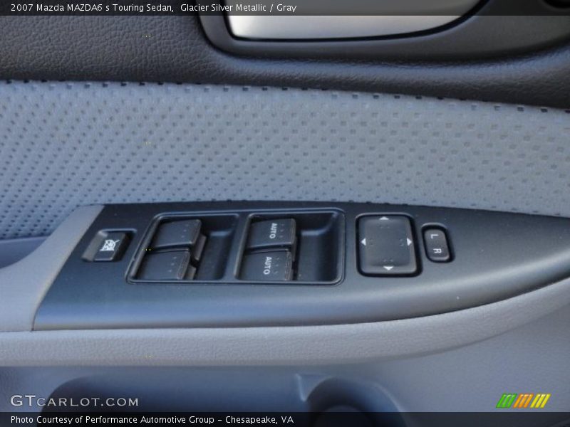Glacier Silver Metallic / Gray 2007 Mazda MAZDA6 s Touring Sedan