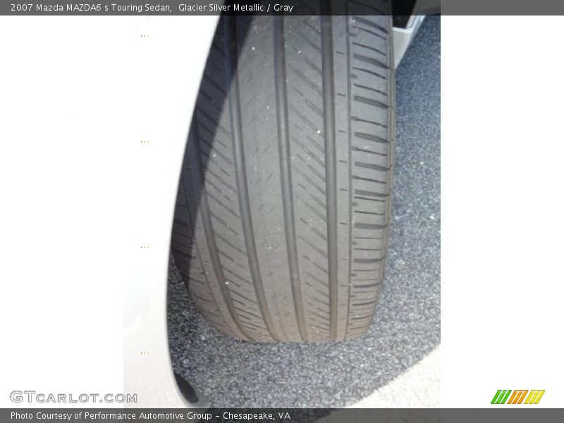 Glacier Silver Metallic / Gray 2007 Mazda MAZDA6 s Touring Sedan