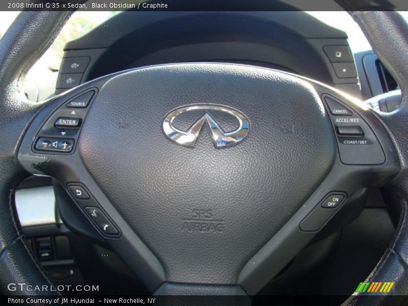 Black Obsidian / Graphite 2008 Infiniti G 35 x Sedan