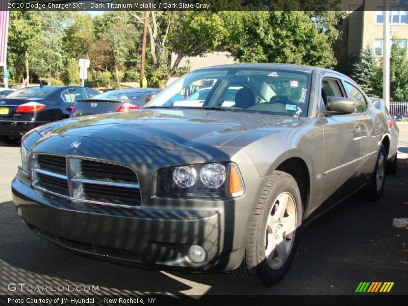 Dark Titanium Metallic / Dark Slate Gray 2010 Dodge Charger SXT