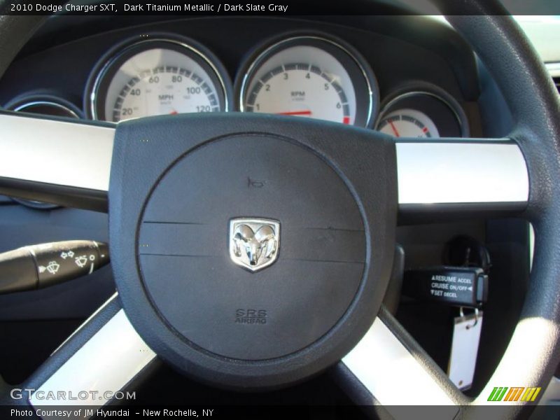 Dark Titanium Metallic / Dark Slate Gray 2010 Dodge Charger SXT