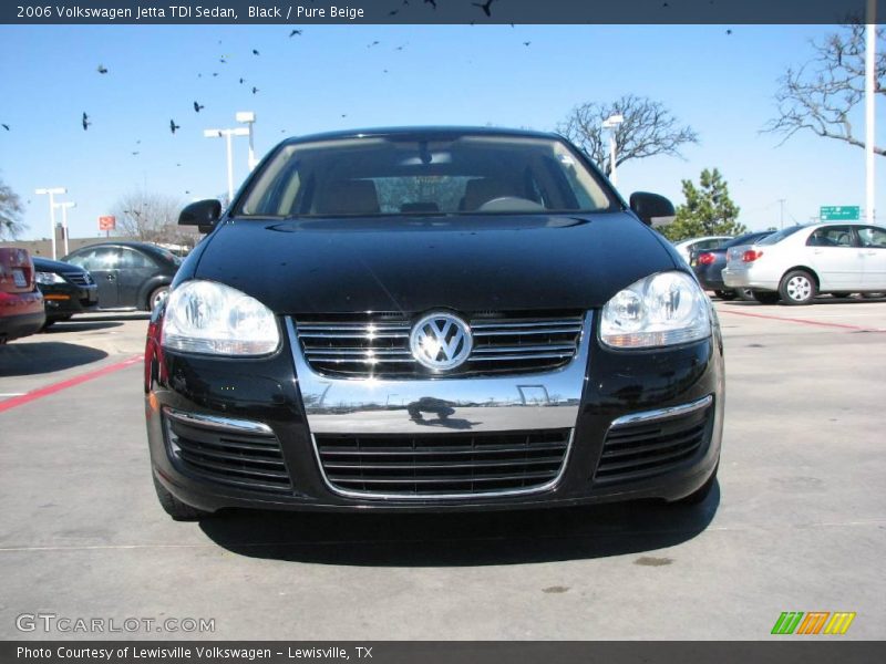 Black / Pure Beige 2006 Volkswagen Jetta TDI Sedan
