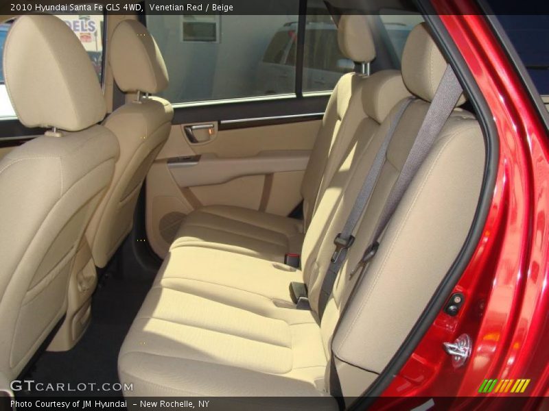 Venetian Red / Beige 2010 Hyundai Santa Fe GLS 4WD