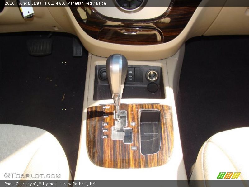 Venetian Red / Beige 2010 Hyundai Santa Fe GLS 4WD