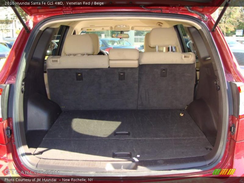 Venetian Red / Beige 2010 Hyundai Santa Fe GLS 4WD