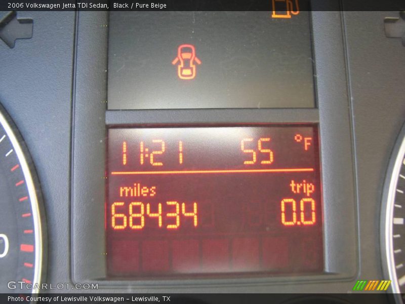Black / Pure Beige 2006 Volkswagen Jetta TDI Sedan