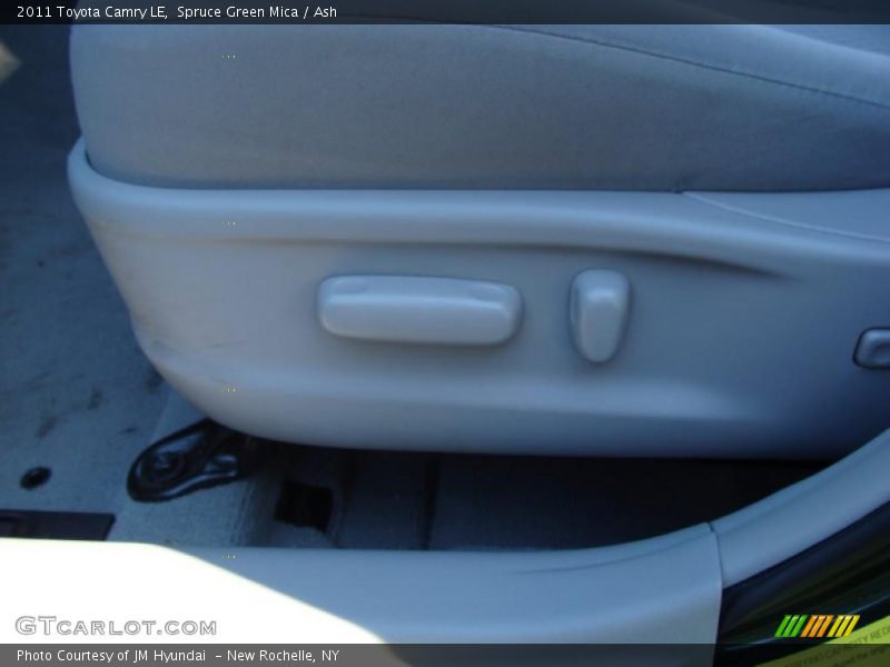 Spruce Green Mica / Ash 2011 Toyota Camry LE