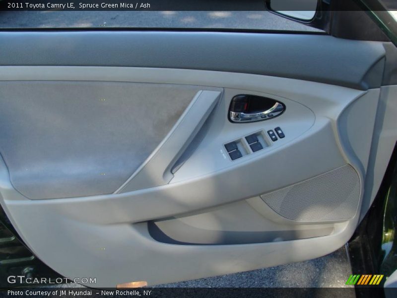 Spruce Green Mica / Ash 2011 Toyota Camry LE