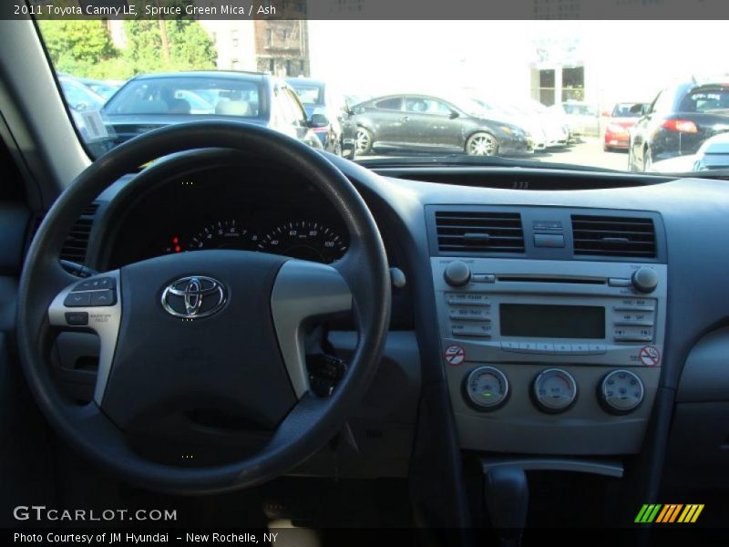 Spruce Green Mica / Ash 2011 Toyota Camry LE