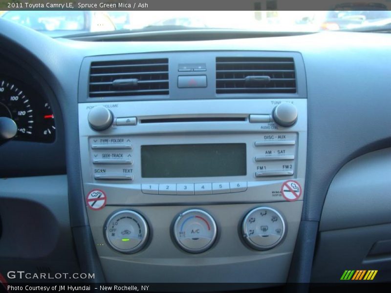 Spruce Green Mica / Ash 2011 Toyota Camry LE