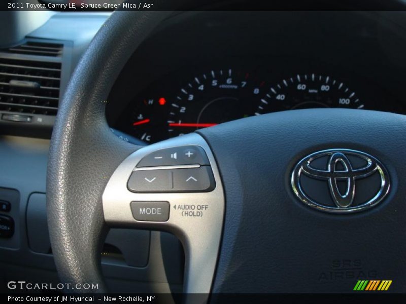 Spruce Green Mica / Ash 2011 Toyota Camry LE