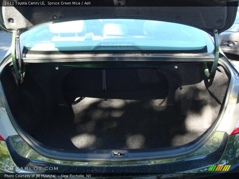 Spruce Green Mica / Ash 2011 Toyota Camry LE