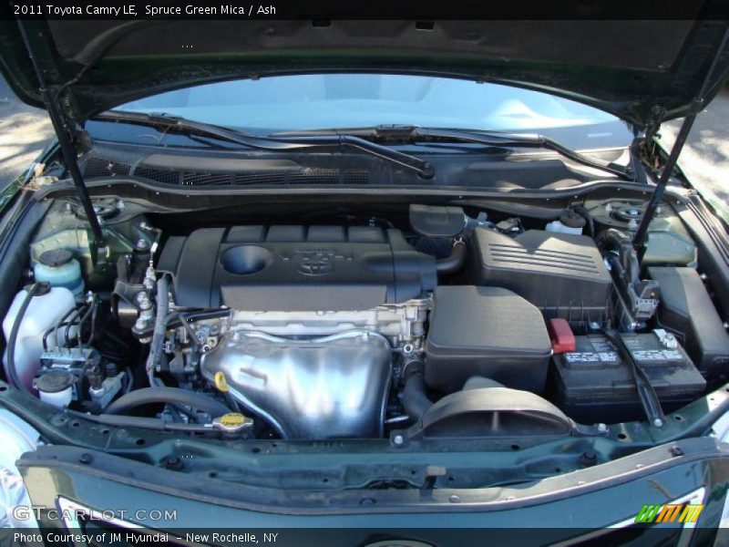 Spruce Green Mica / Ash 2011 Toyota Camry LE