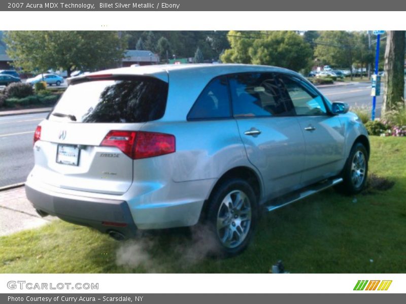 Billet Silver Metallic / Ebony 2007 Acura MDX Technology