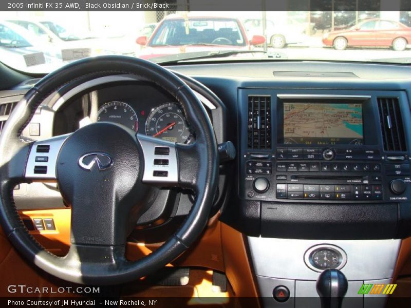 Black Obsidian / Brick/Black 2005 Infiniti FX 35 AWD