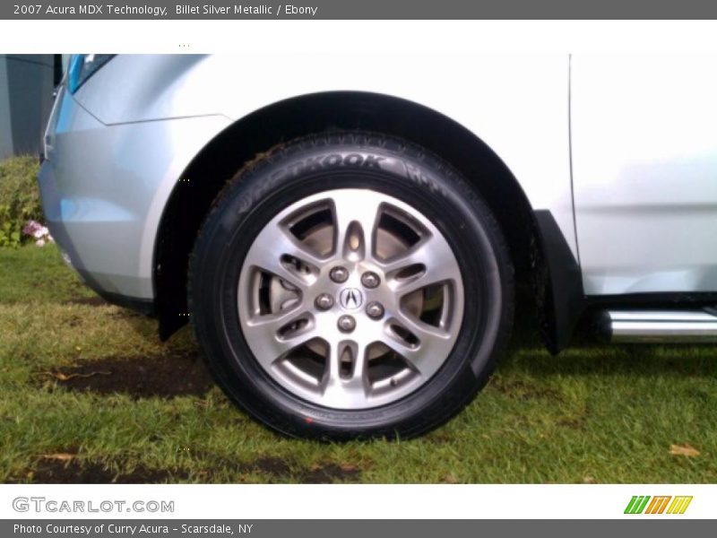 Billet Silver Metallic / Ebony 2007 Acura MDX Technology