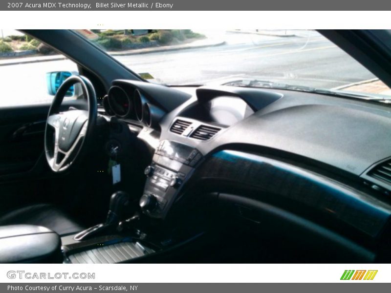 Billet Silver Metallic / Ebony 2007 Acura MDX Technology