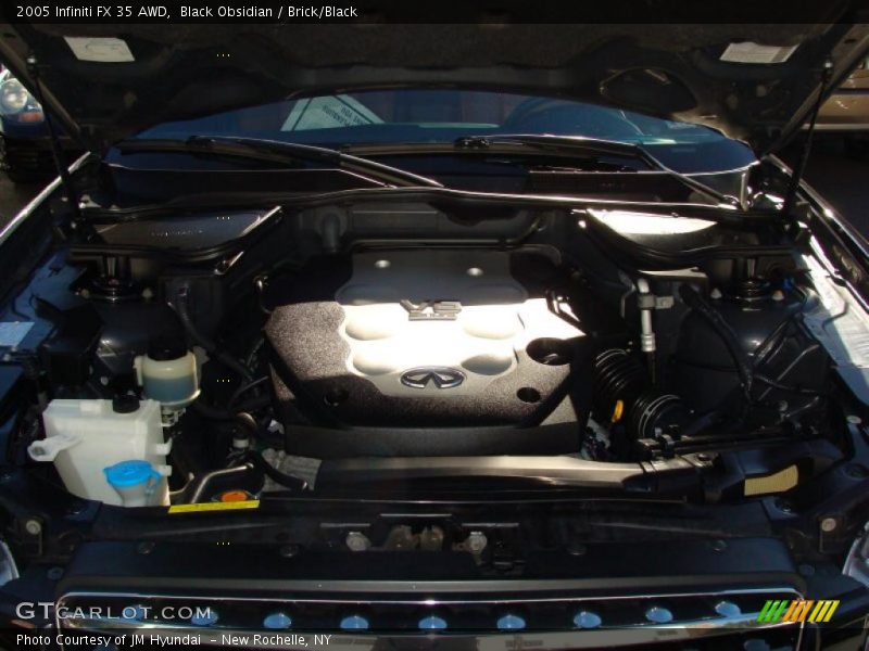 Black Obsidian / Brick/Black 2005 Infiniti FX 35 AWD