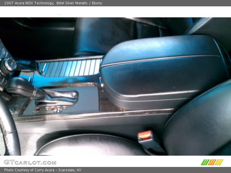 Billet Silver Metallic / Ebony 2007 Acura MDX Technology