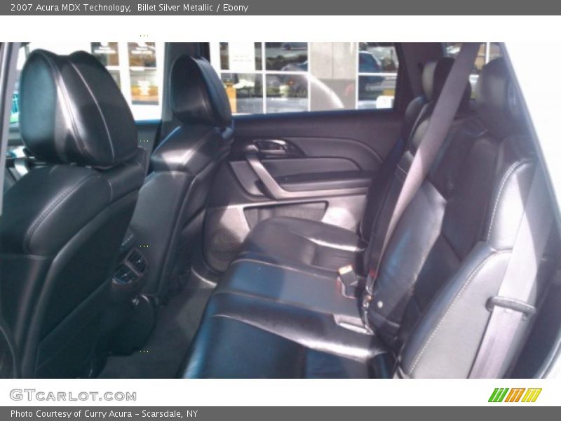 Billet Silver Metallic / Ebony 2007 Acura MDX Technology