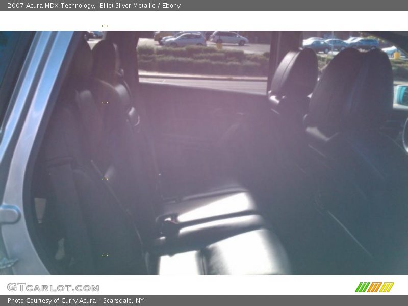 Billet Silver Metallic / Ebony 2007 Acura MDX Technology