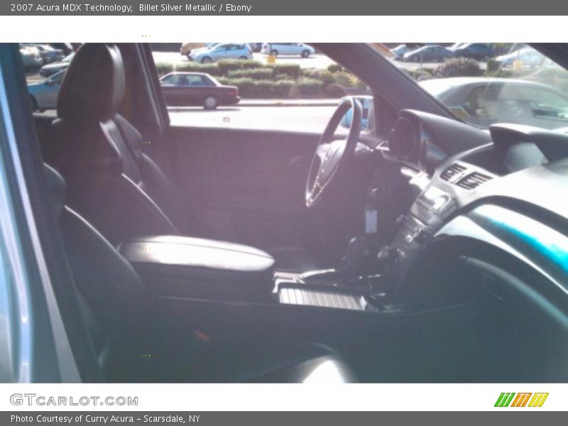 Billet Silver Metallic / Ebony 2007 Acura MDX Technology