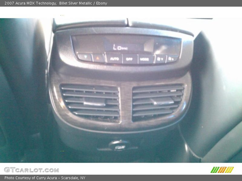 Billet Silver Metallic / Ebony 2007 Acura MDX Technology