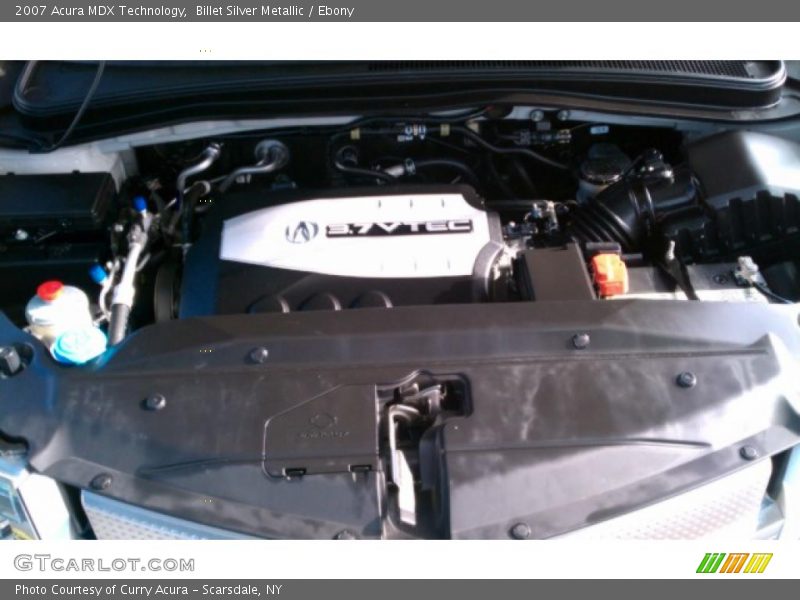 Billet Silver Metallic / Ebony 2007 Acura MDX Technology
