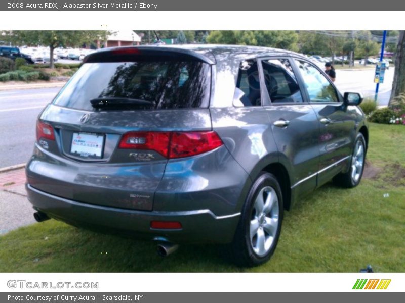 Alabaster Silver Metallic / Ebony 2008 Acura RDX