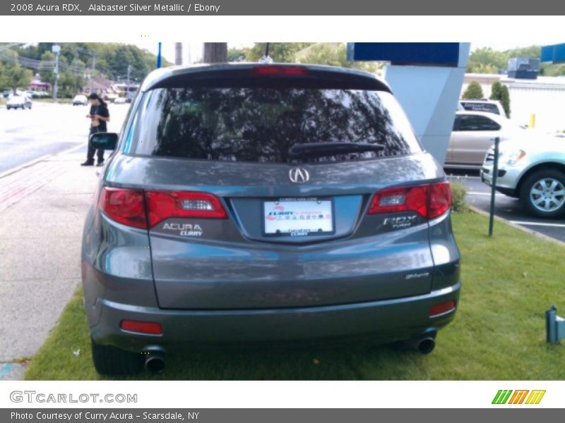 Alabaster Silver Metallic / Ebony 2008 Acura RDX