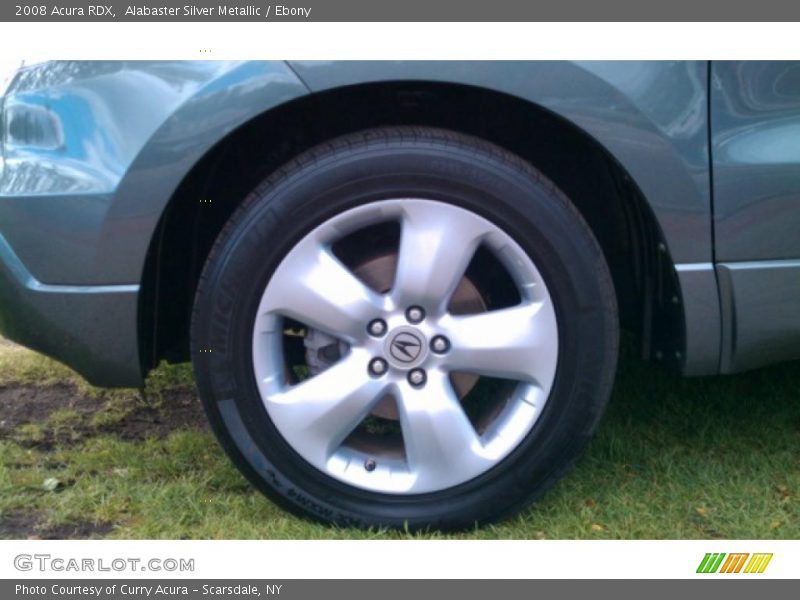 Alabaster Silver Metallic / Ebony 2008 Acura RDX