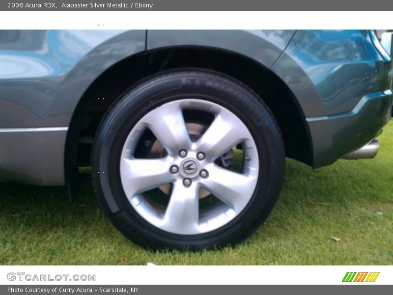 Alabaster Silver Metallic / Ebony 2008 Acura RDX