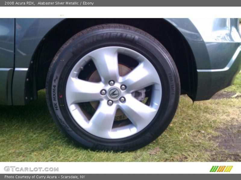 Alabaster Silver Metallic / Ebony 2008 Acura RDX